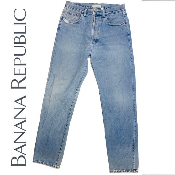 Banana Republic Jeans Vintage 9s Banana Republic Mens Straight